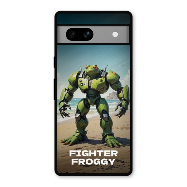 Fighter Froggy Metal Back Case for Google Pixel 7a