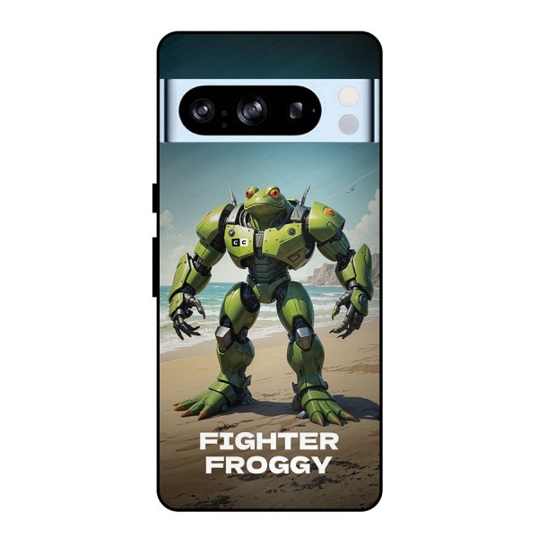 Fighter Froggy Metal Back Case for Google Pixel 8 Pro