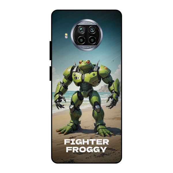 Fighter Froggy Metal Back Case for Mi 10i