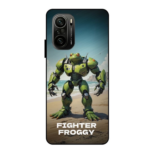 Fighter Froggy Metal Back Case for Mi 11x