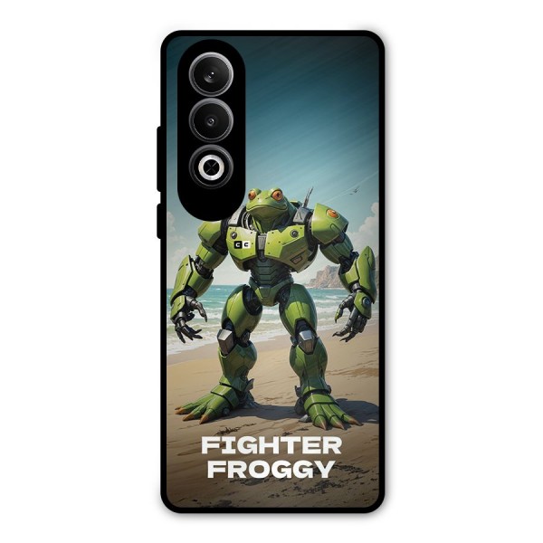 Fighter Froggy Metal Back Case for OnePlus Nord CE4