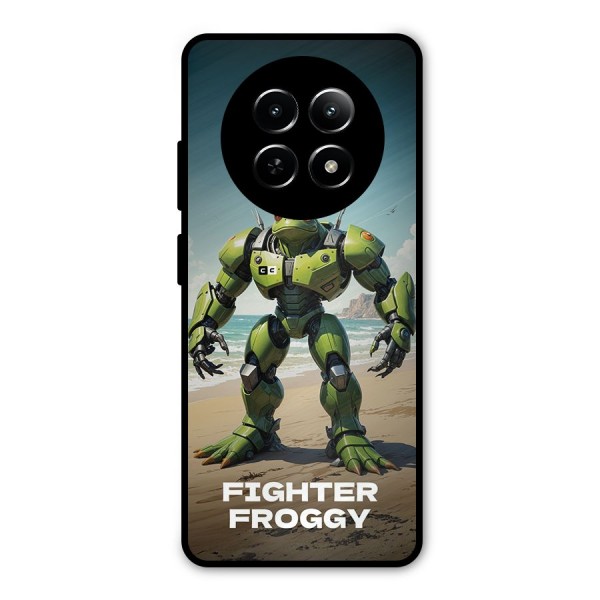 Fighter Froggy Metal Back Case for Realme 12 5G