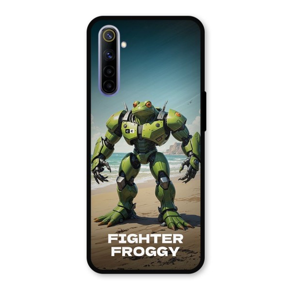 Fighter Froggy Metal Back Case for Realme 6