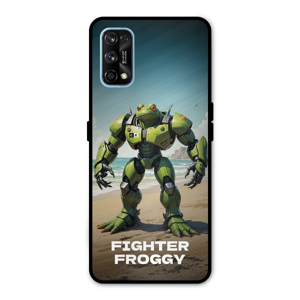 Fighter Froggy Metal Back Case for Realme 7 Pro