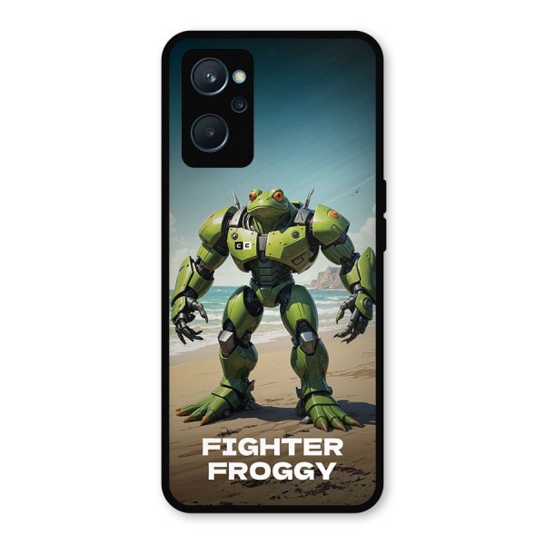 Fighter Froggy Metal Back Case for Realme 9i