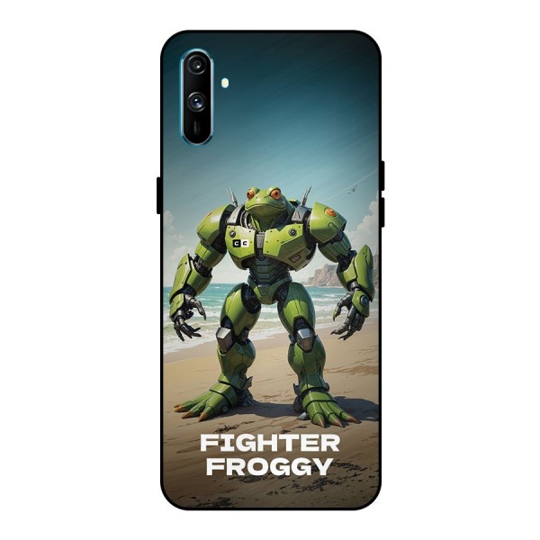 Fighter Froggy Metal Back Case for Realme C3