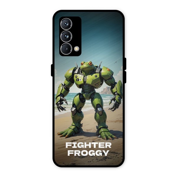 Fighter Froggy Metal Back Case for Realme GT Master Edition