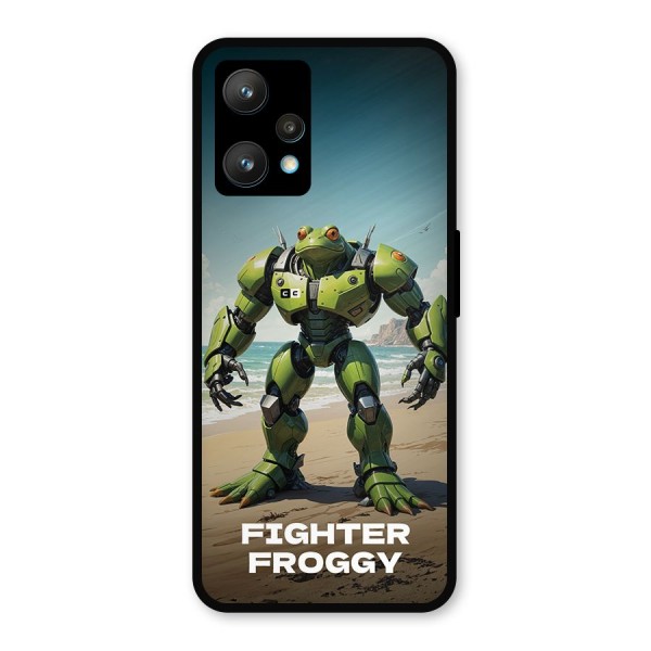 Fighter Froggy Metal Back Case for Realme Narzo 50 Pro