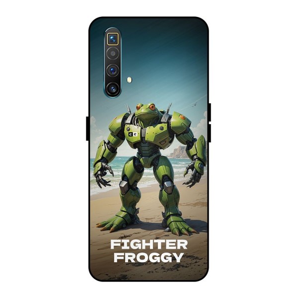 Fighter Froggy Metal Back Case for Realme X3 SuperZoom