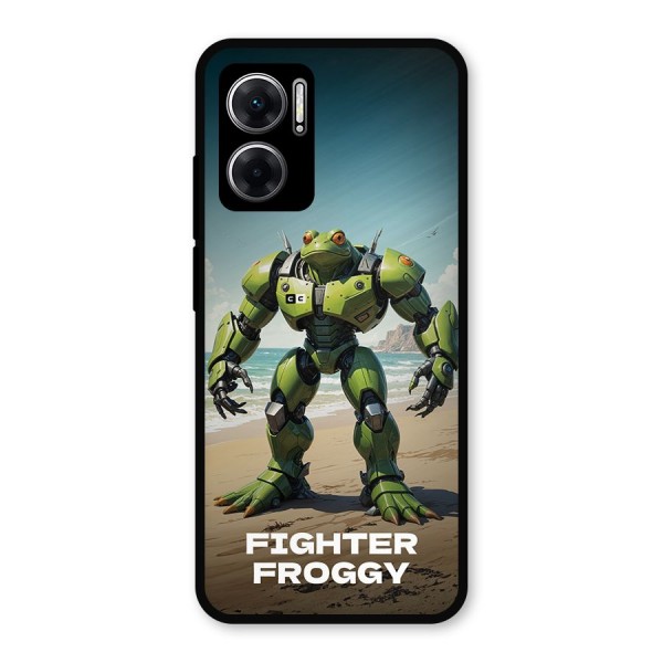 Fighter Froggy Metal Back Case for Redmi 11 Prime 5G