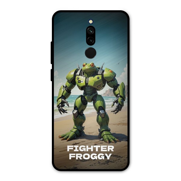 Fighter Froggy Metal Back Case for Redmi 8