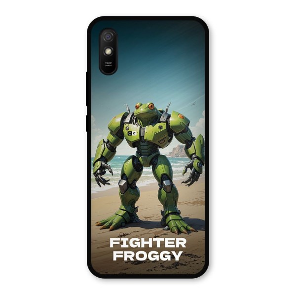 Fighter Froggy Metal Back Case for Redmi 9i