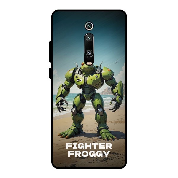 Fighter Froggy Metal Back Case for Redmi K20 Pro