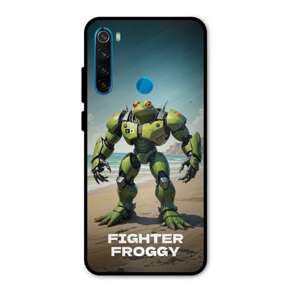 Fighter Froggy Metal Back Case for Redmi Note 8