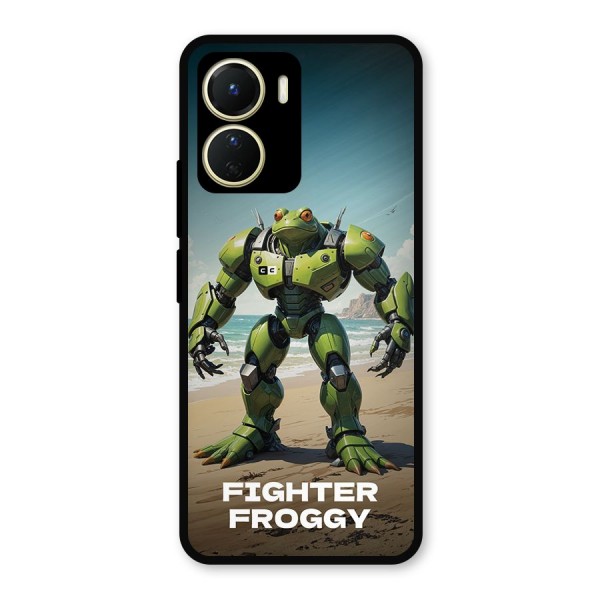 Fighter Froggy Metal Back Case for Vivo Y16