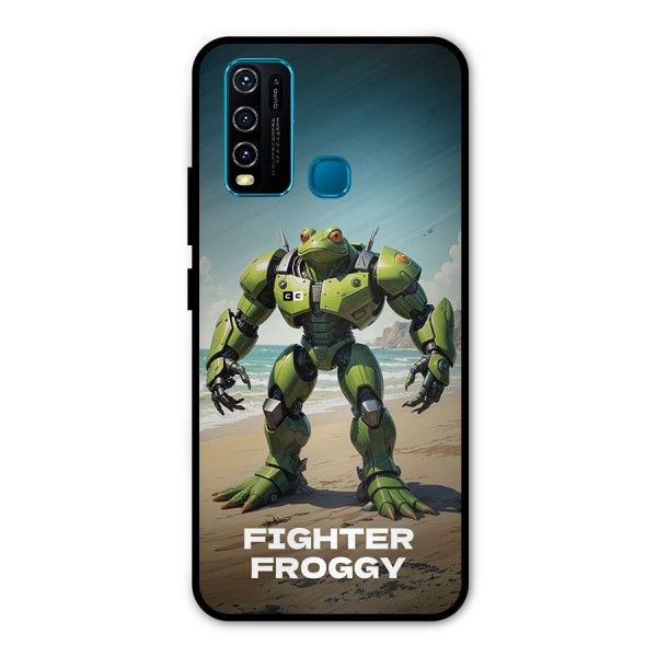 Fighter Froggy Metal Back Case for Vivo Y50