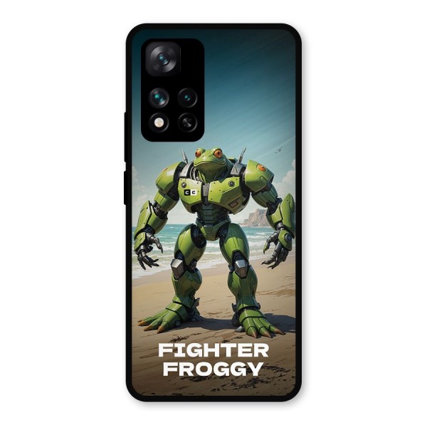 Fighter Froggy Metal Back Case for Xiaomi 11i Hypercharge 5G