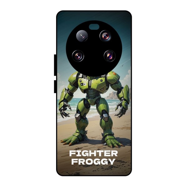 Fighter Froggy Metal Back Case for Xiaomi 13 Ultra