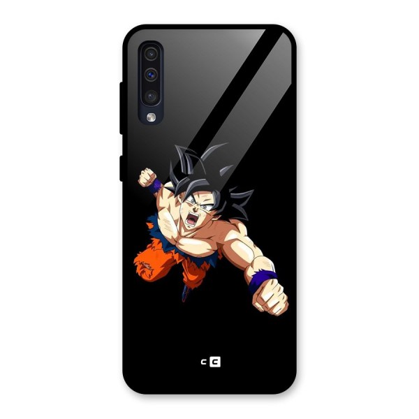 Fighting Goku Glass Back Case for Galaxy A50