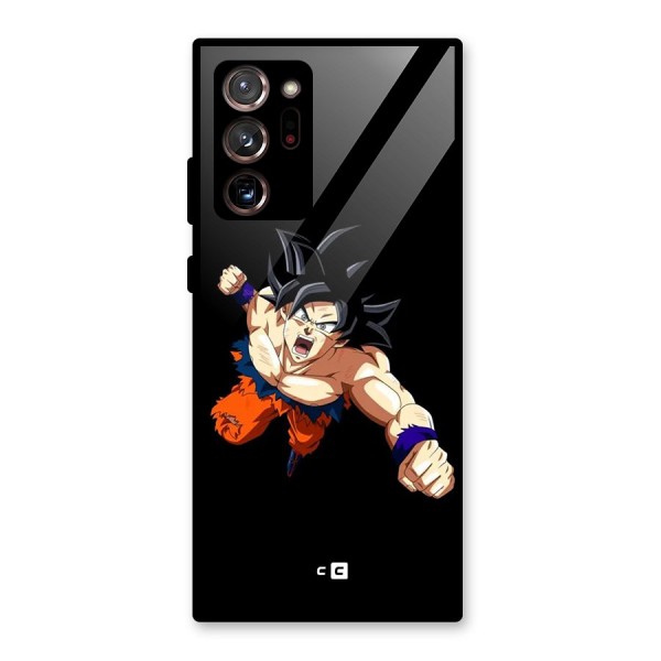 Fighting Goku Glass Back Case for Galaxy Note 20 Ultra