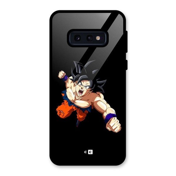 Fighting Goku Glass Back Case for Galaxy S10e