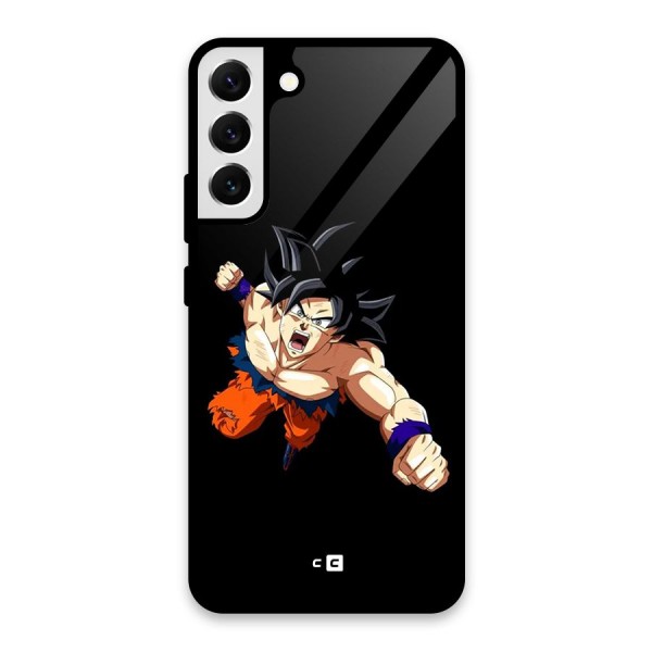 Fighting Goku Glass Back Case for Galaxy S22 Plus 5G