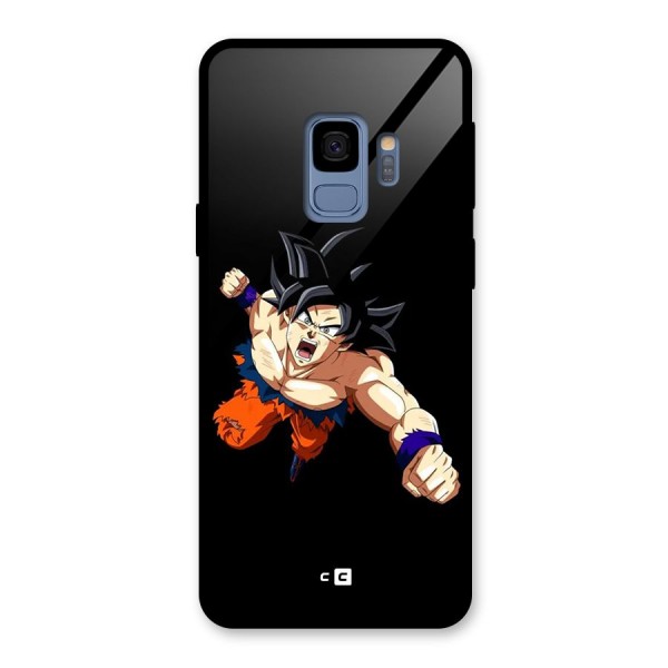 Fighting Goku Glass Back Case for Galaxy S9