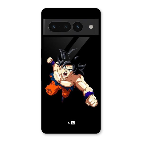 Fighting Goku Glass Back Case for Google Pixel 7 Pro