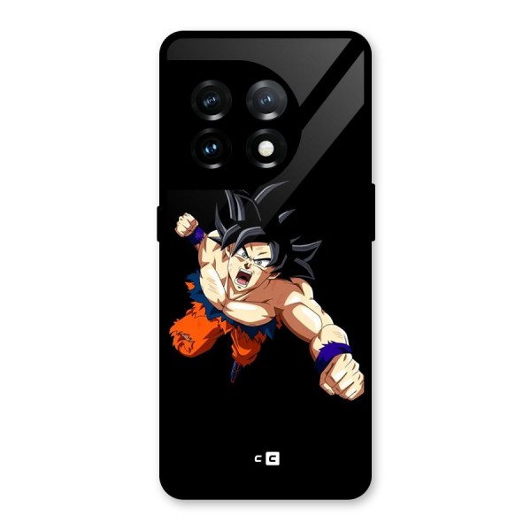 Fighting Goku Glass Back Case for OnePlus 11