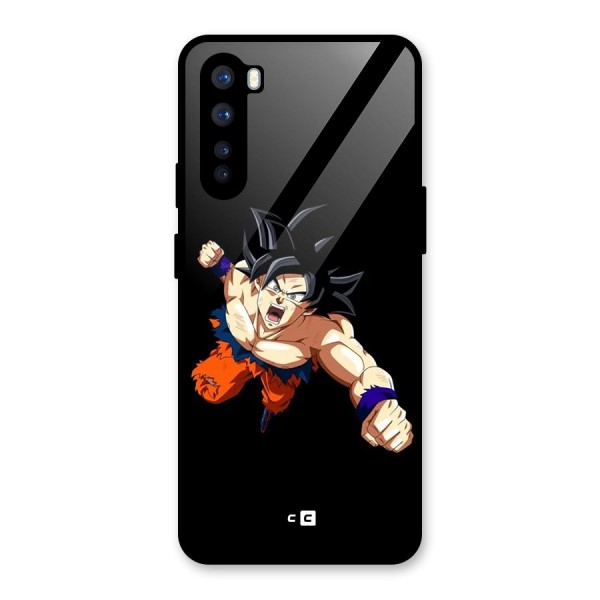 Fighting Goku Glass Back Case for OnePlus Nord