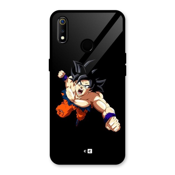 Fighting Goku Glass Back Case for Realme 3