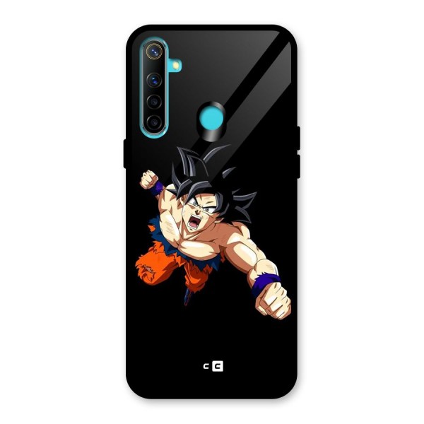 Fighting Goku Glass Back Case for Realme 5s