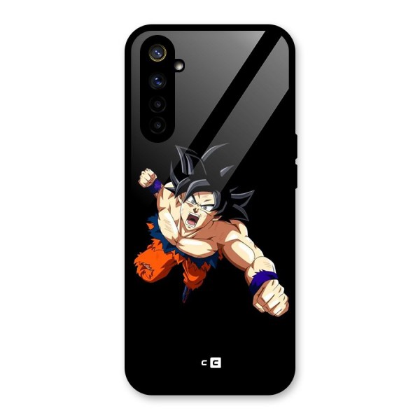 Fighting Goku Glass Back Case for Realme 6