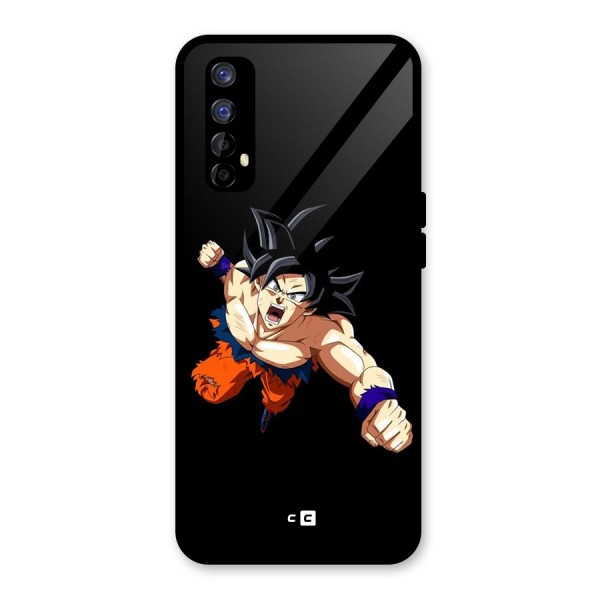 Fighting Goku Glass Back Case for Realme 7