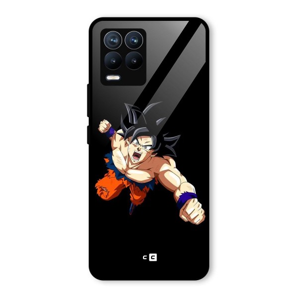 Fighting Goku Glass Back Case for Realme 8 Pro