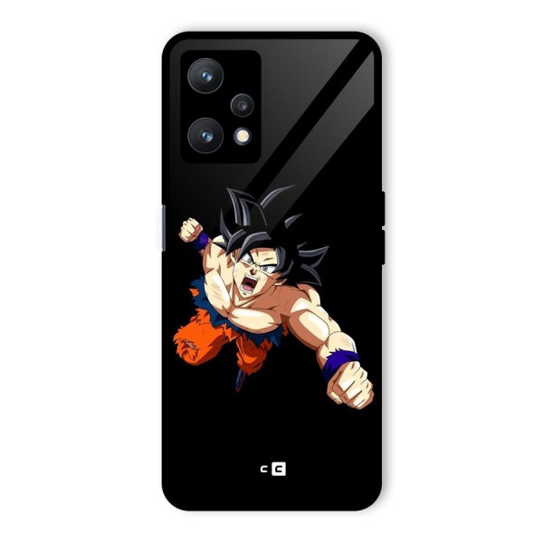 Fighting Goku Glass Back Case for Realme 9 Pro 5G