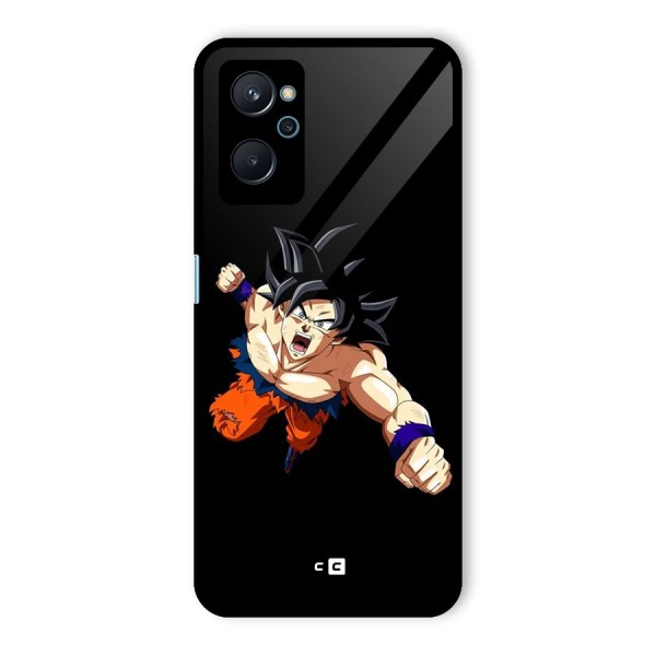 Fighting Goku Glass Back Case for Realme 9i