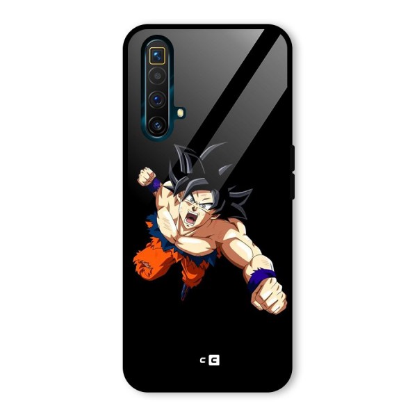 Fighting Goku Glass Back Case for Realme X3 SuperZoom