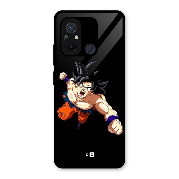 Fighting Goku Glass Back Case for Redmi 12C