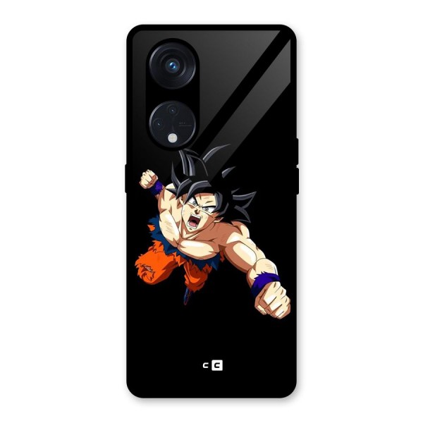 Fighting Goku Glass Back Case for Reno8 T 5G