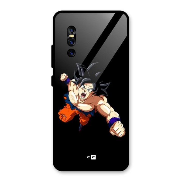 Fighting Goku Glass Back Case for Vivo V15 Pro