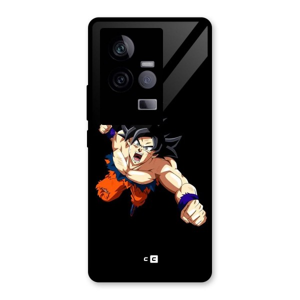 Fighting Goku Glass Back Case for Vivo iQOO 11 5G