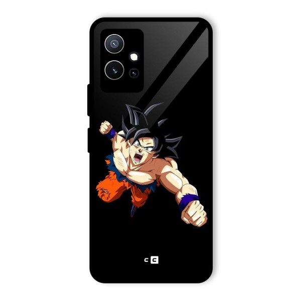 Fighting Goku Glass Back Case for Vivo iQOO Z6