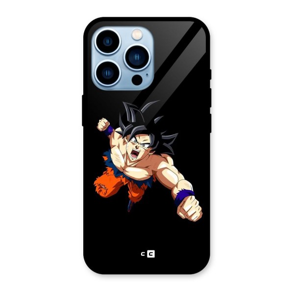 Fighting Goku Glass Back Case for iPhone 13 Pro