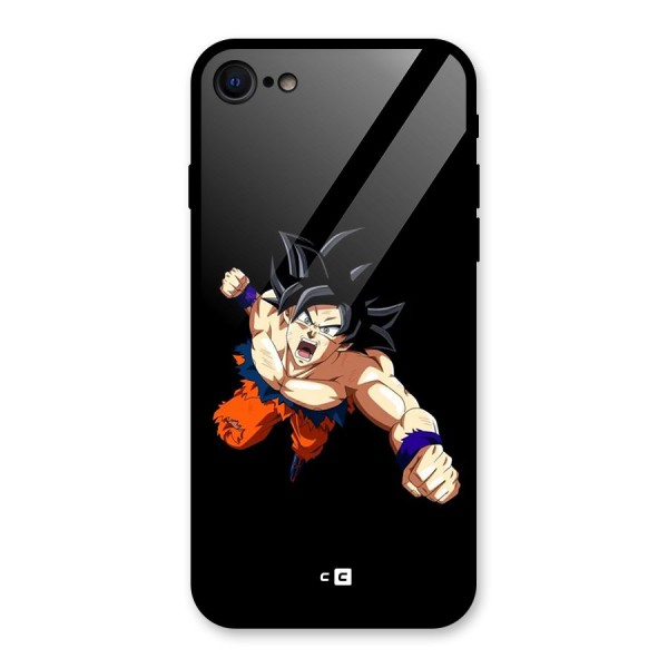 Fighting Goku Glass Back Case for iPhone 8