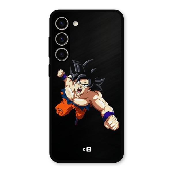 Fighting Goku Metal Back Case for Galaxy S23 Plus