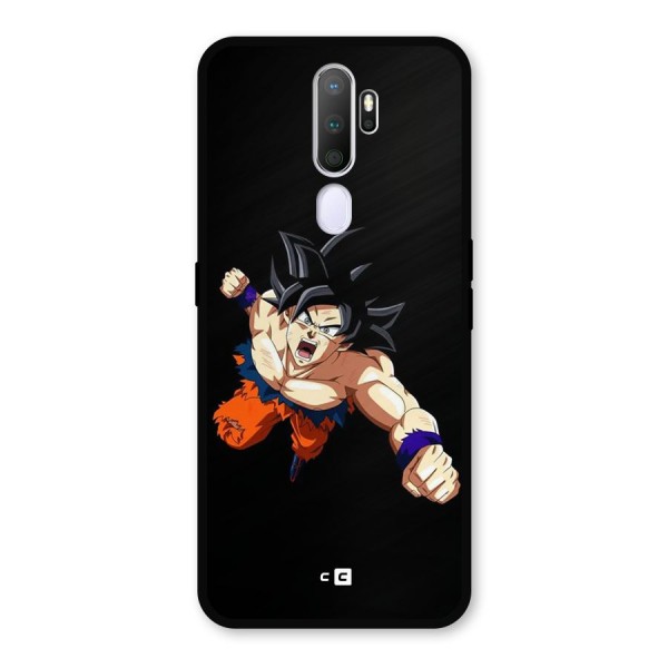 Fighting Goku Metal Back Case for Oppo A9 (2020)