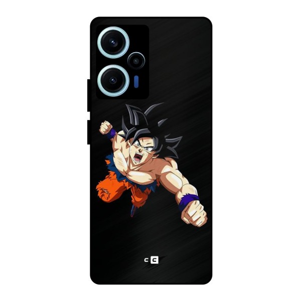 Fighting Goku Metal Back Case for Poco F5