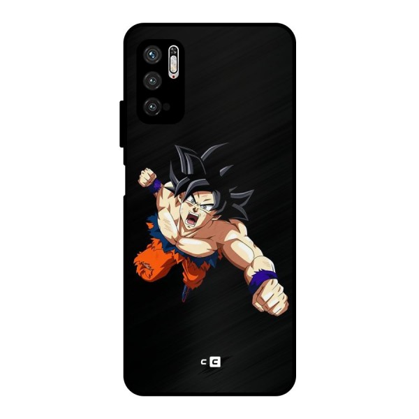 Fighting Goku Metal Back Case for Poco M3 Pro 5G