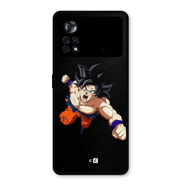 Fighting Goku Metal Back Case for Poco X4 Pro 5G